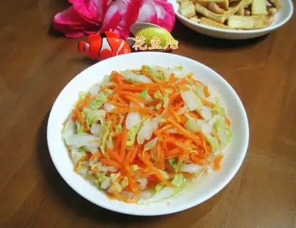 Carrot and cabbage