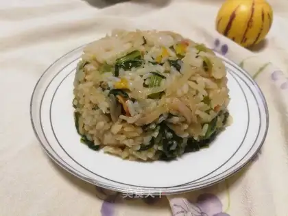 Coat mustard rice