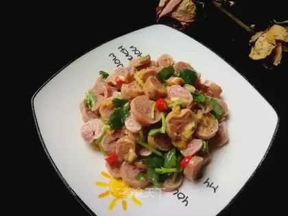 Garlic intestines