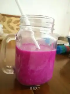 Banana shake of the flamingo