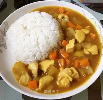 Curry chicken
