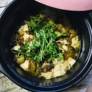 Sour bean curd