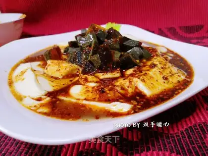 Eggs and tofu