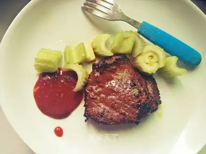 Fried steak