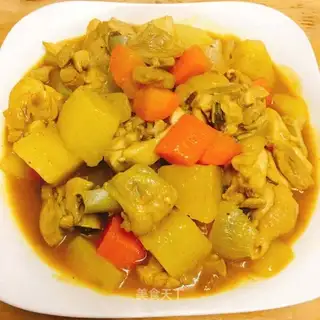 Curry chicken