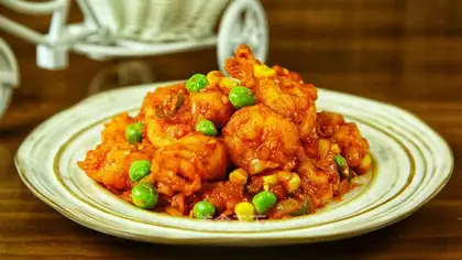Korean dry burning shrimp