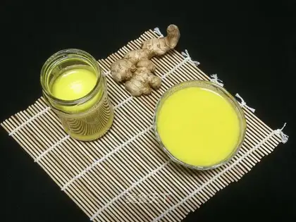 Squeeze your own ginger juice