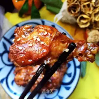 Coke chicken wings