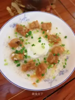 Steaming eggs in the ribs