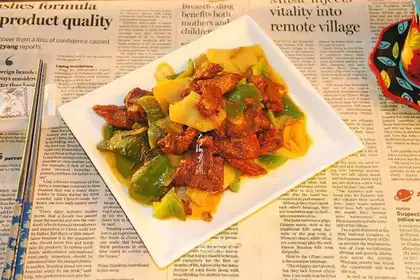 Potato chips for beef