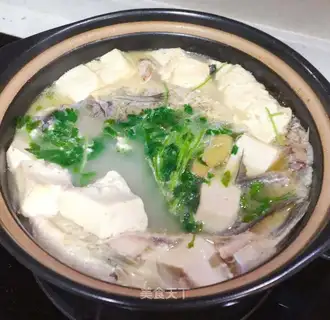 Tofu soup