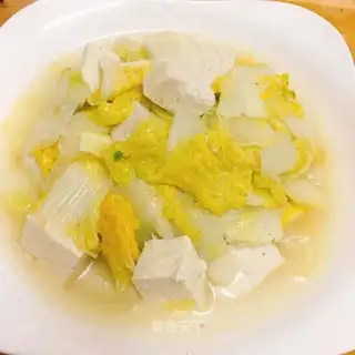 Sprouts and tofu
