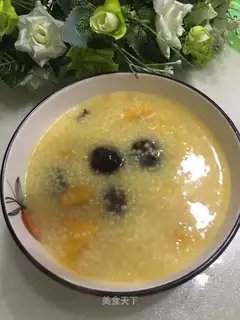 Pumpkin date porridge