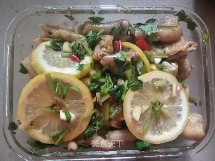 Lemon chicken claws