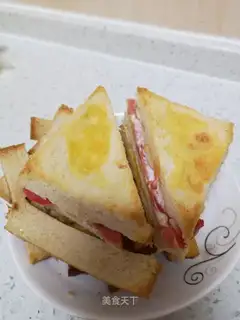 Homemade sandwiches