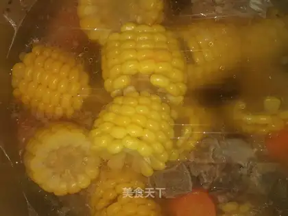 Stereo corn soup