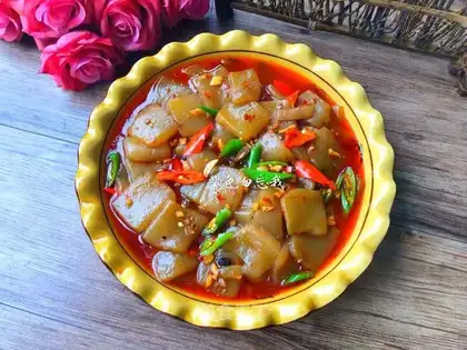 Twin peppers, tofu