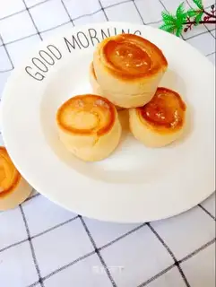 A pan of bread
