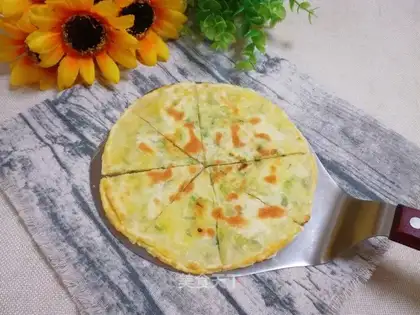 A dumpling onion cake