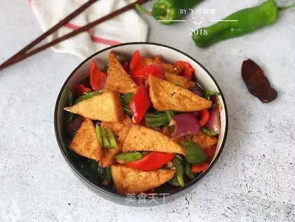 Thai sweet spicy tofu