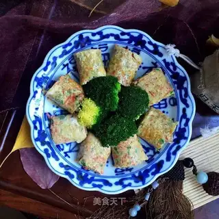 The broccoli egg roll