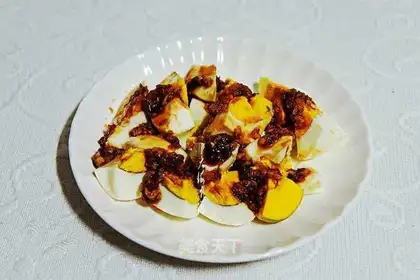 Garlic eggs