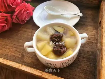 Three-colour cough soup