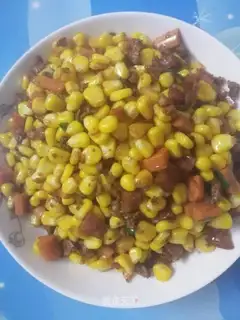 Fry corn