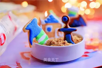Frozen Christmas cookies