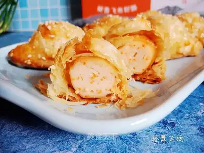 Lazy fish sausage