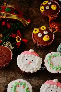 Christmas cupcakes
