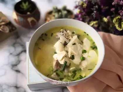 Tofu soup