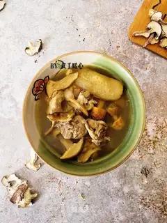 Mixer chicken soup