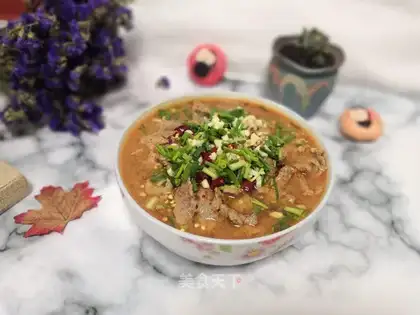 Spicy beef
