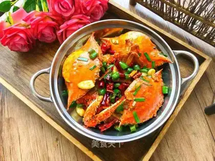 Spicy crabs