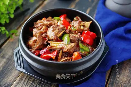Fried rabbit