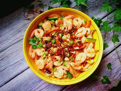 Spicy with back shrimp