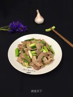 Garlic meat