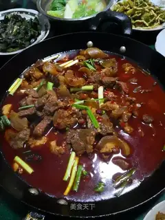 Scrambled beef