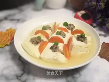 Meat and tofu