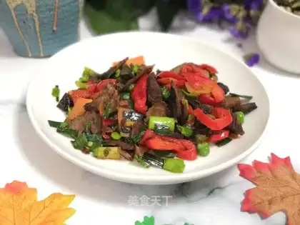 Paprika beef chips