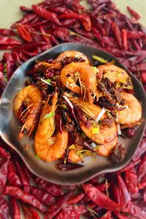 Secret spicy shrimp