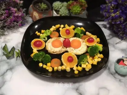 Fruit omelet