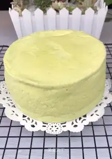 Spinach steam cake