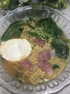 A bag of bacon noodles