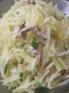 Clear the potatoes