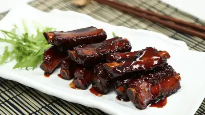 Red burn ribs