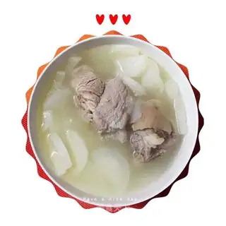 Roast-kipples soup