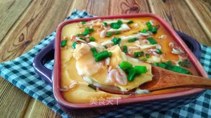 Shrimp tofu eggs