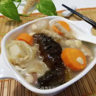 Sydney gel, sea cucumber soup